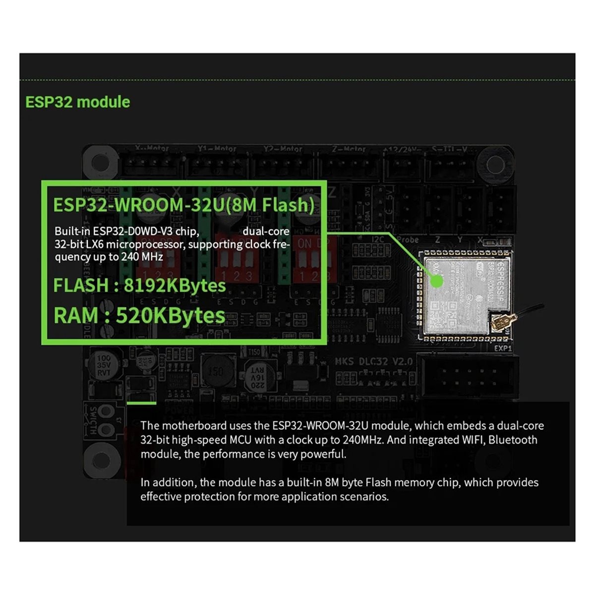 Grbl 32 Bit Control Board Offline Display - [PACK DE VALOR] Placa Controladora Offline