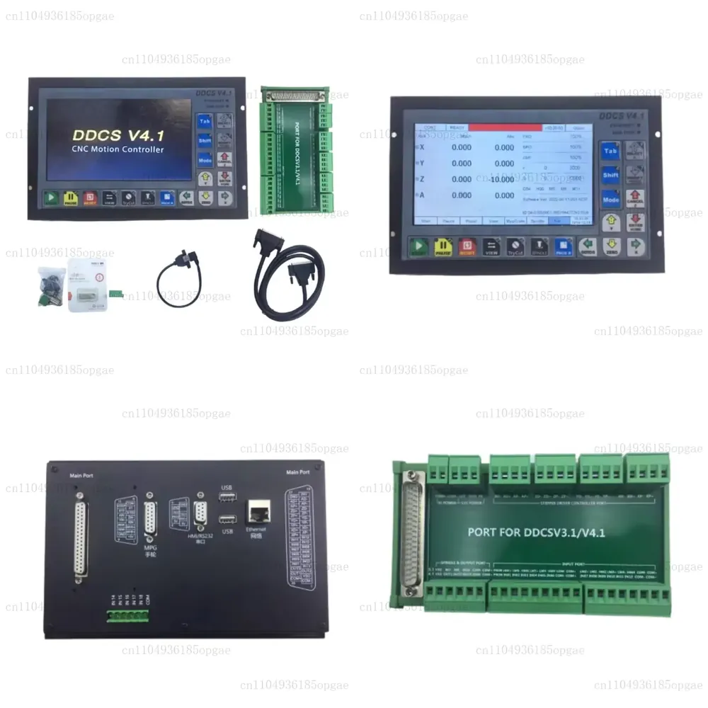 Ddcs V4.1 4 Axis Cnc Offline Controller - Controlador de Movimento Autônomo DDCS V4.1,