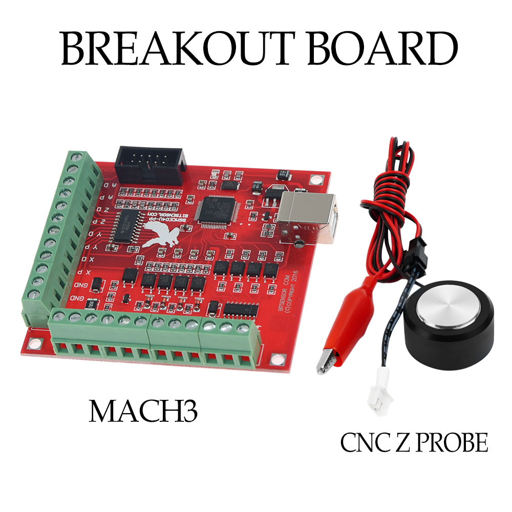 Mach3 Usb Cnc Controller 4 Axis 100Khz - Usongshine cnc z eixo toque sonda