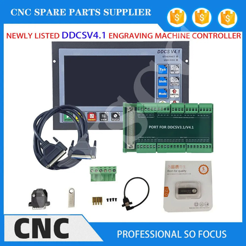Ddcs V4.1 4 Axis Cnc Offline Controller - A mais recente atualização DDCSV3.1 do
