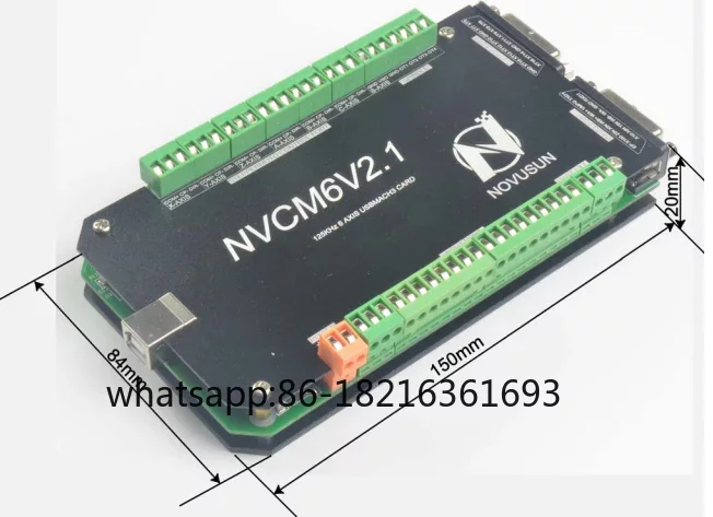 5 Axis Cnc Breakout Board Interface Mach3 - Controlador CNC V2.1 3/4/5/6 Eixos MACH3