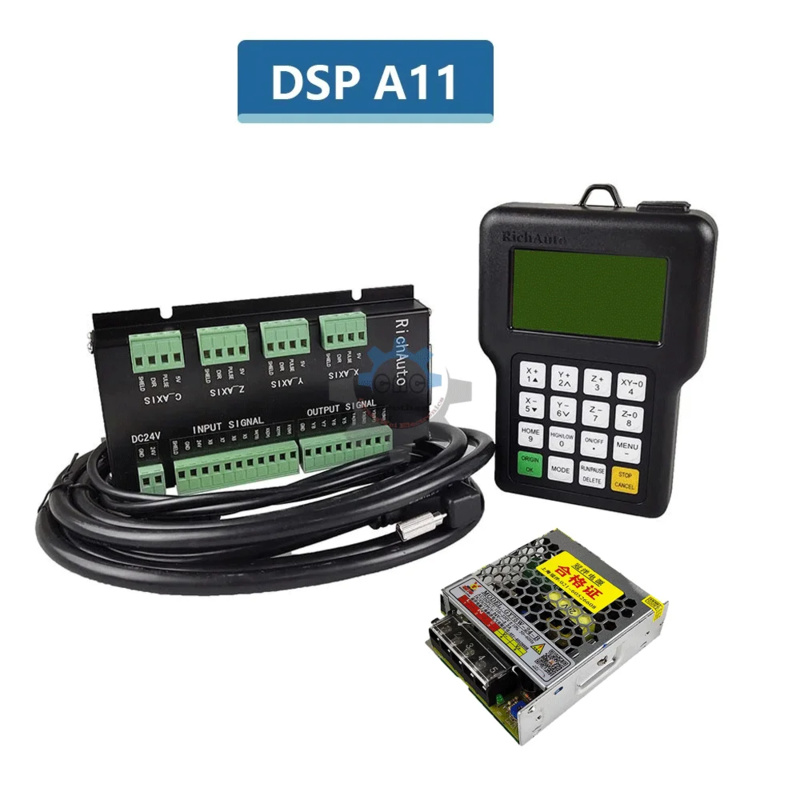 Richauto A11 Dsp Controller 3 Axis - Freeshipping RichAuto DSP A11E Versão Inglês