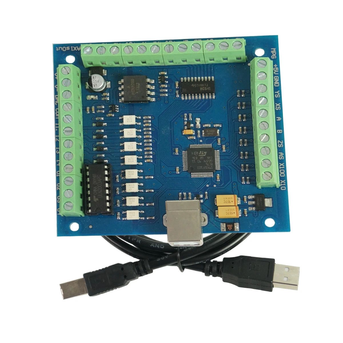 Mach3 Usb Cnc Controller 4 Axis 100Khz - Placa controladora de movimento cnc mach3,