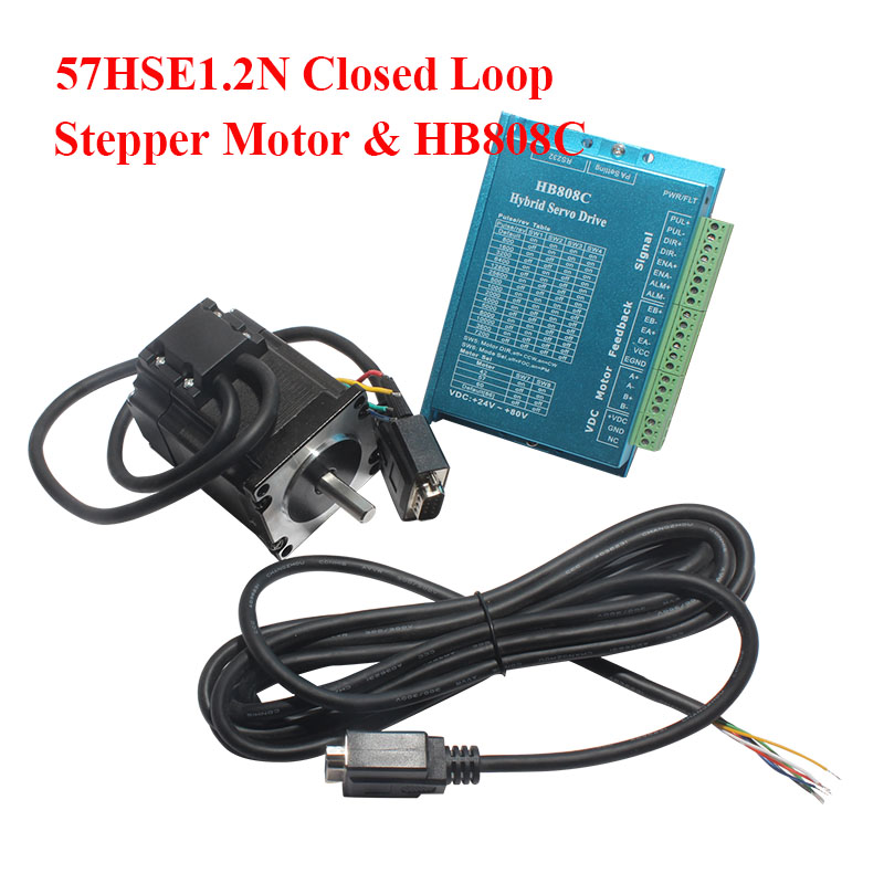 Nema 23 Closed Loop Stepper Motor Driver Kit - Motor de Passo Nema23 de Circuito