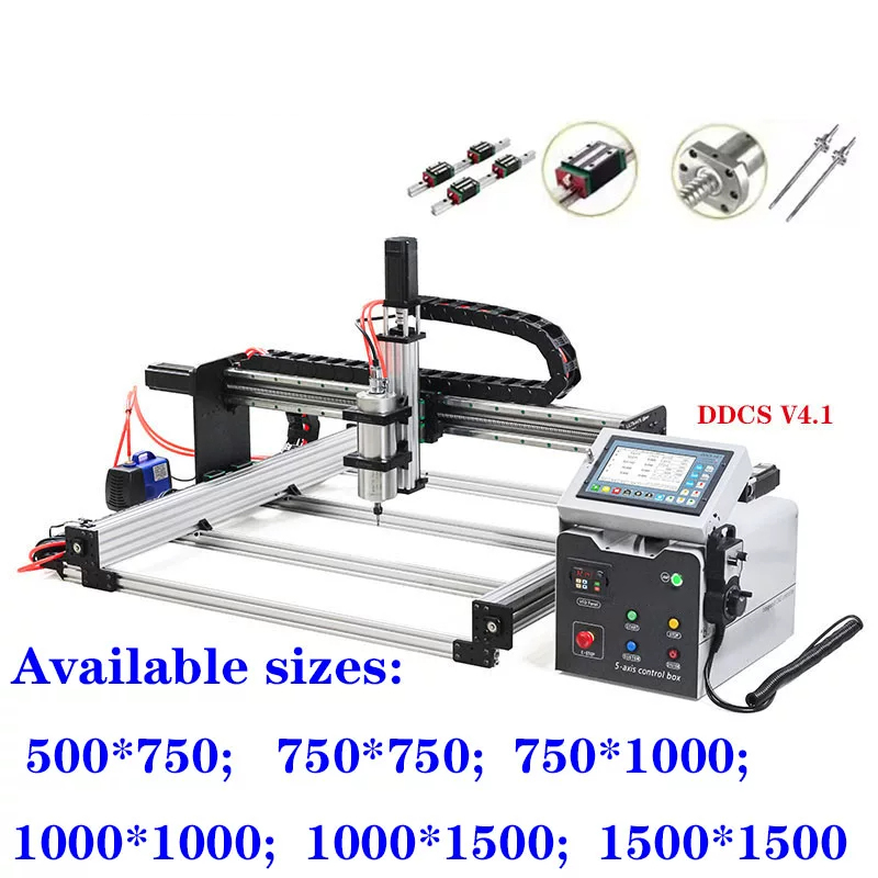 Ddcs V4.1 4 Axis Cnc Offline Controller - Sistema de Controle Offline DDCS V4.1