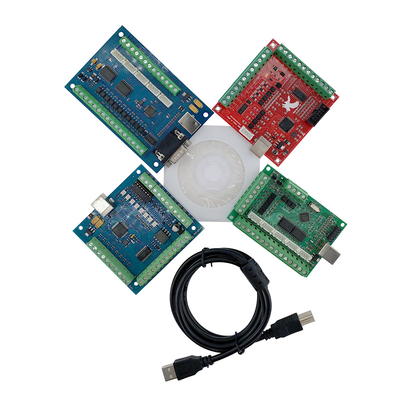 5 Axis Cnc Breakout Board Interface Mach3 - 1 unidade de Placa de Interface