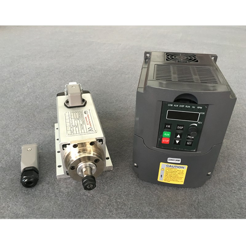 Er20 Collet Chuck Spindle Motor 220V - Eixo 3kw 220v, motor de eixo