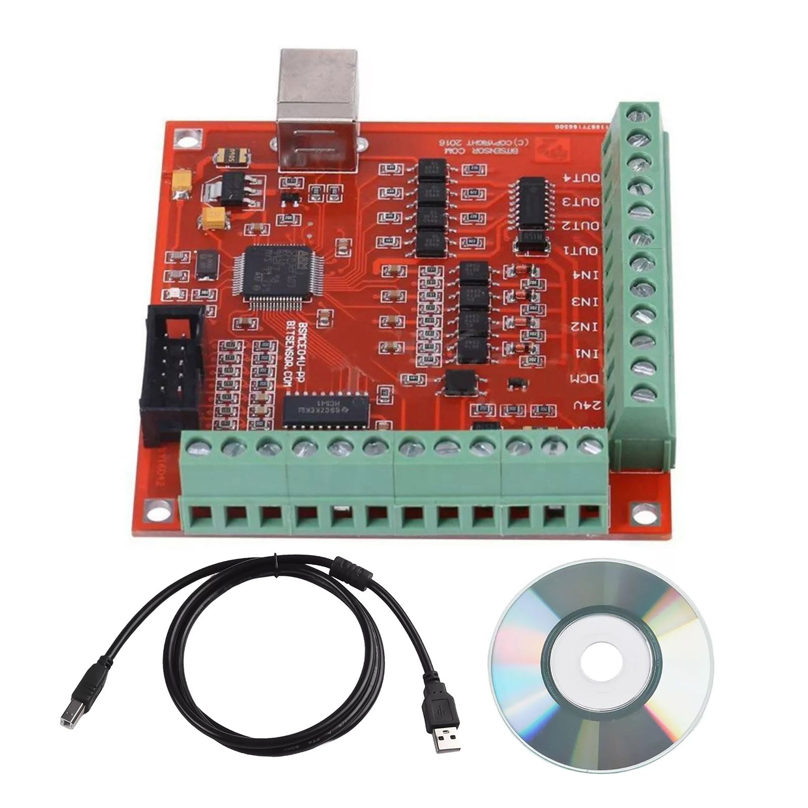 Mach3 Usb Cnc Controller 4 Axis 100Khz - Placa de Controle de Movimento CNC