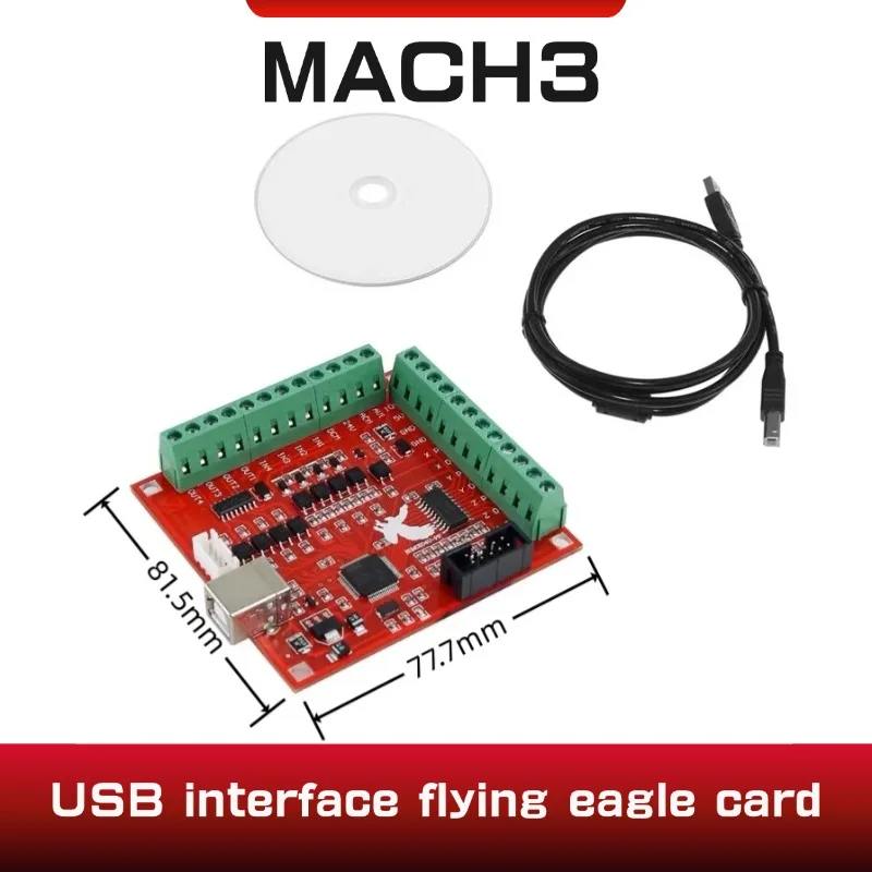 Mach3 Usb Cnc Controller 4 Axis 100Khz - 1 peça mach3 cnc usb 100khz