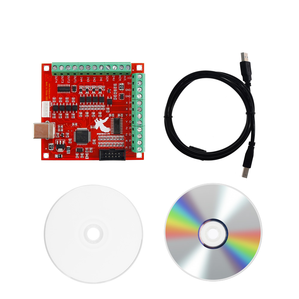 Mach3 Usb Cnc Controller 4 Axis 100Khz - Placa Controladora CNC USB MACH3 de
