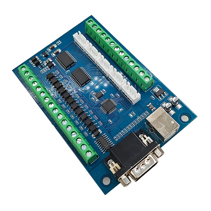 5 Axis Cnc Breakout Board Interface Mach3 - Placa Controladora de Motor CNC USB