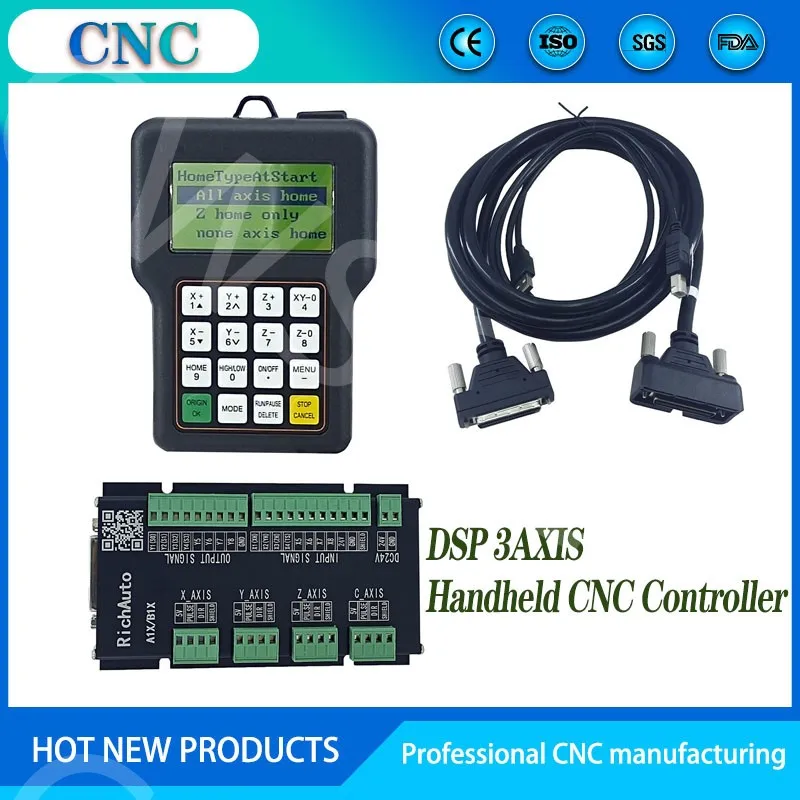Richauto A11 Dsp Controller 3 Axis - Controlador RichAuto DSP A11E de 3