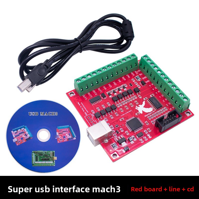 Mach3 Usb Cnc Controller 4 Axis 100Khz - Placa de fuga cnc usb mach3