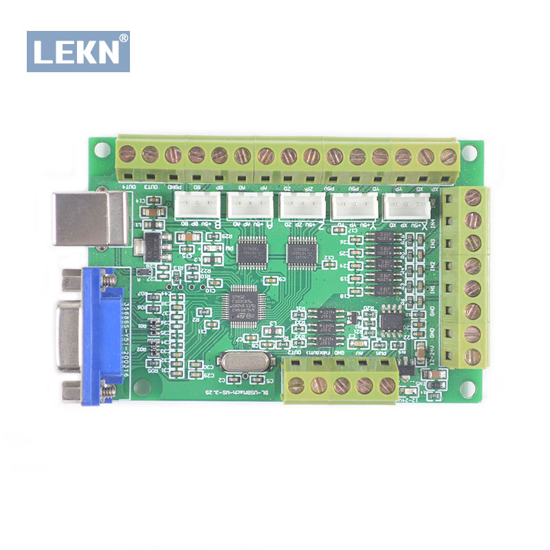5 Axis Cnc Breakout Board Interface Mach3 - Placa de fuga mach 3, porta
