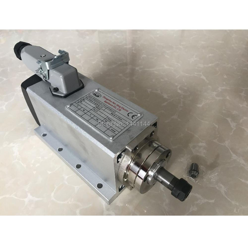 Kit de motor de eixo refrigera - Air Cooled 1.5Kw Spindle Motor Inverter 110V avaliação e preço
