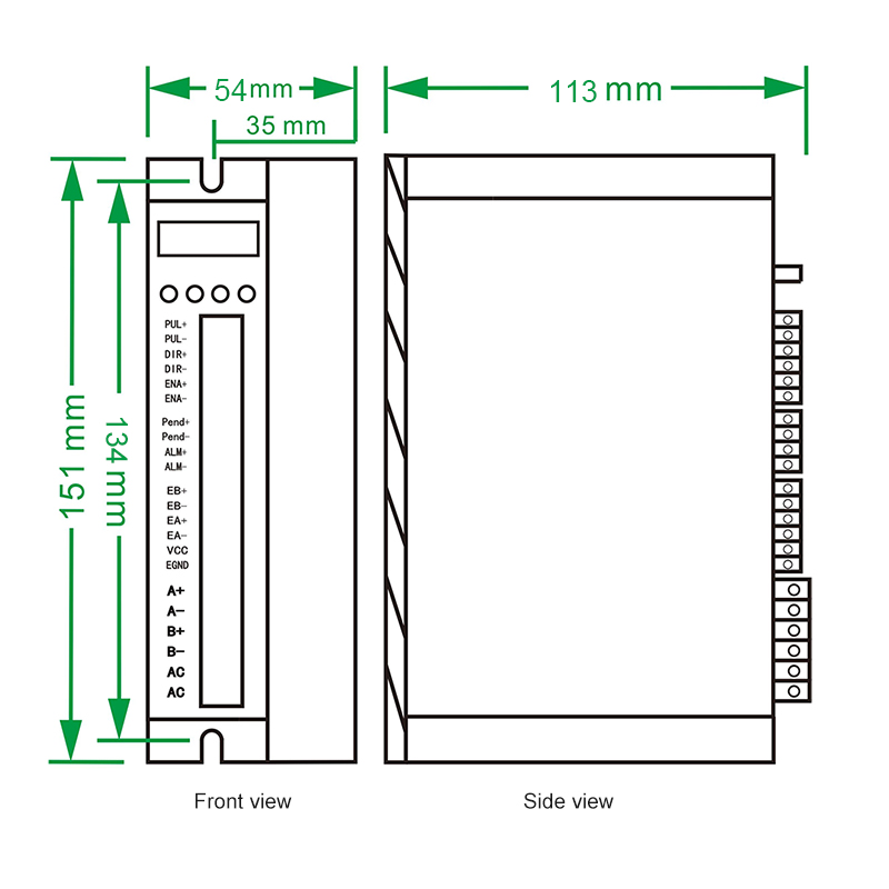 HBS860H Híbrido Servo Driver A - Hybrid Servo Driver Nema 34 8.5Nm avaliação e preço