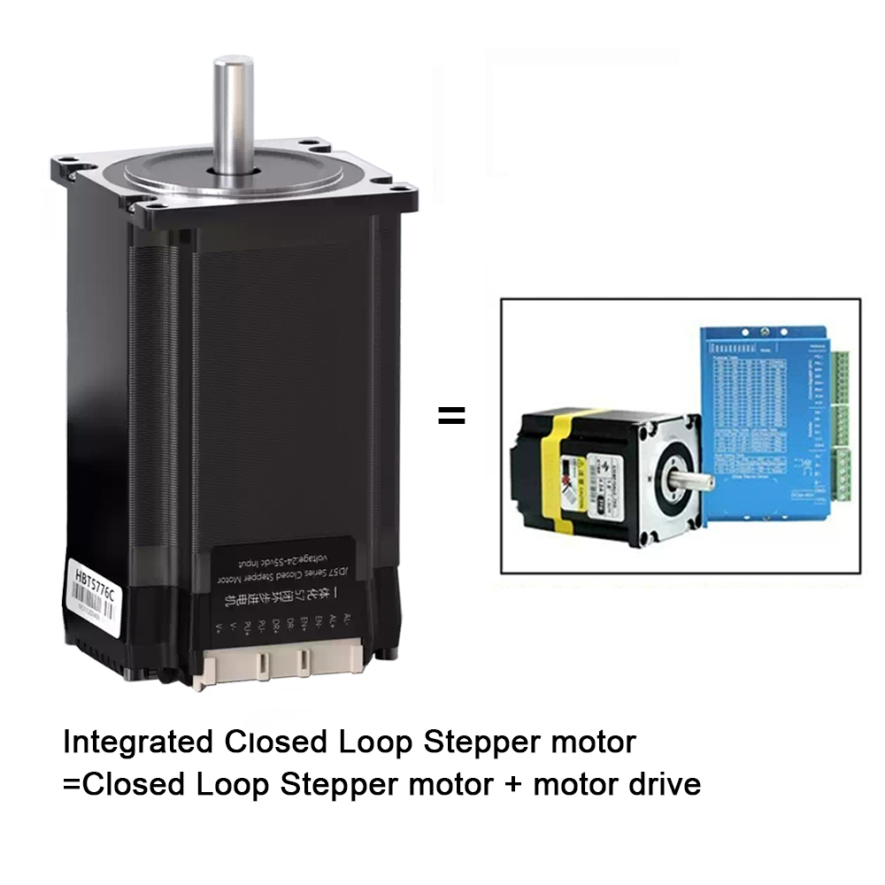 Motor de passo integrado de ci - Nema 23 Closed Loop Stepper Motor Driver Kit avaliação e preço
