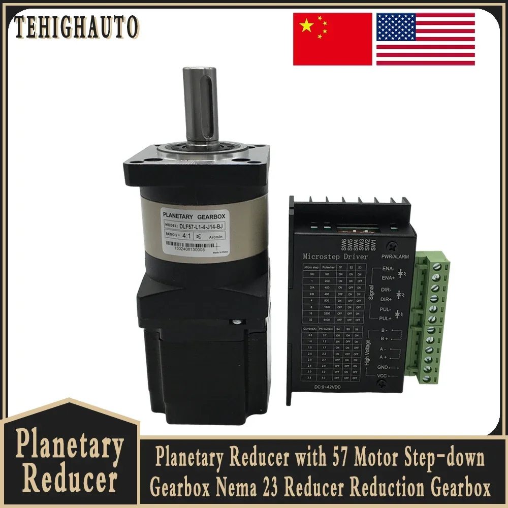 Caixa de engrenagens planetári - Nema 23 Closed Loop Stepper Motor Driver Kit avaliação e preço