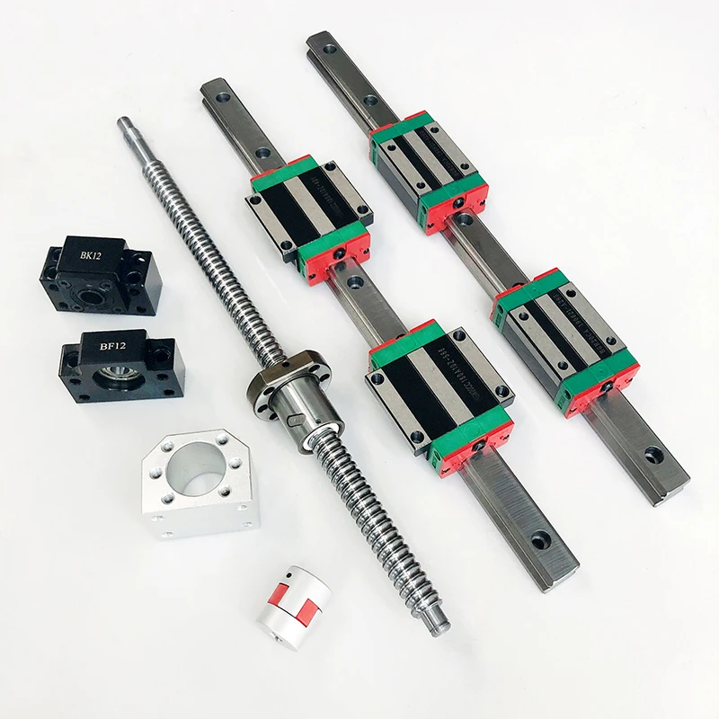 2 Conjuntos de Trilhos Lineare - Hgr20 Linear Guide Rail Ballscrew Set avaliação e preço