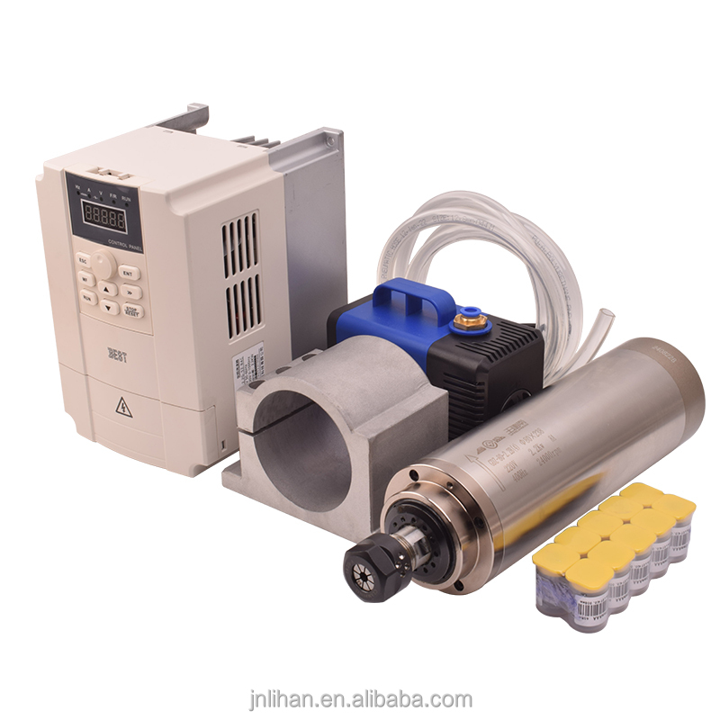 Kit Inversor de Frequência (VF - 2.2Kw Water Cooled Spindle Kit Vfd avaliação e preço