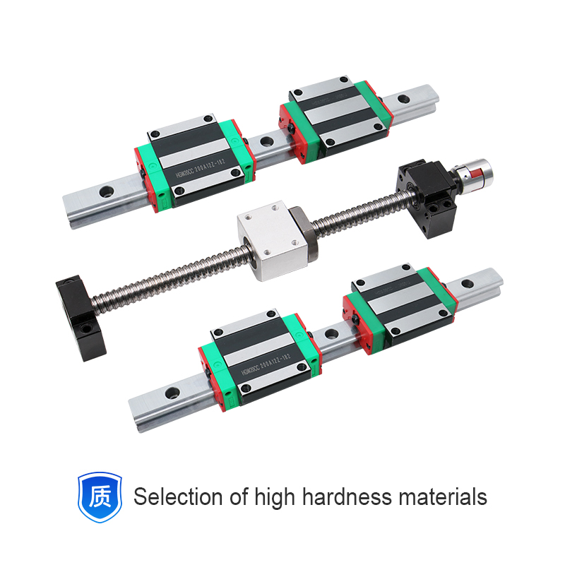 Cnc roteador guia linear conju - Hgr20 Linear Guide Rail Ballscrew Set avaliação e preço
