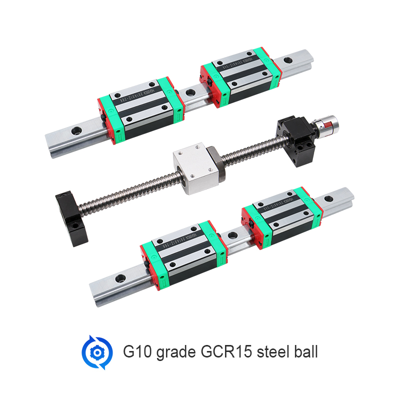 Cnc roteador guia linear conju - Hgr20 Linear Guide Rail Ballscrew Set avaliação e preço