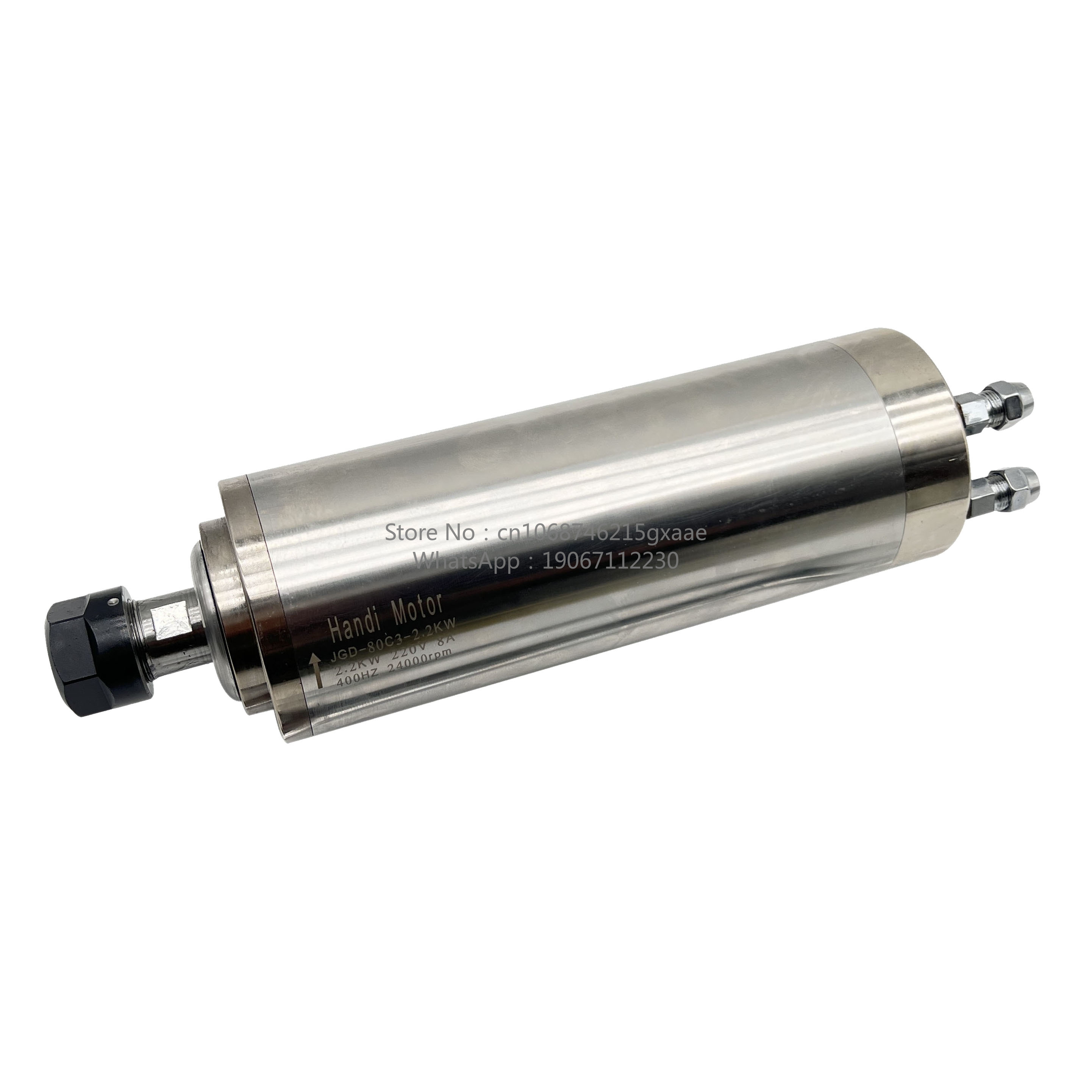 Kit de Motor Spindle CNC Refri - 2.2Kw Water Cooled Spindle Kit Vfd avaliação e preço