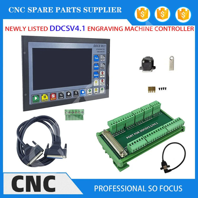 A mais recente atualização DDC - Ddcs V4.1 4 Axis Cnc Offline Controller avaliação e preço