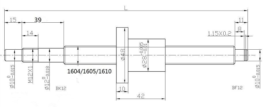 Kit CNC de 6 Peças: Trilho Gui - Hgr20 Linear Guide Rail Ballscrew Set avaliação e preço