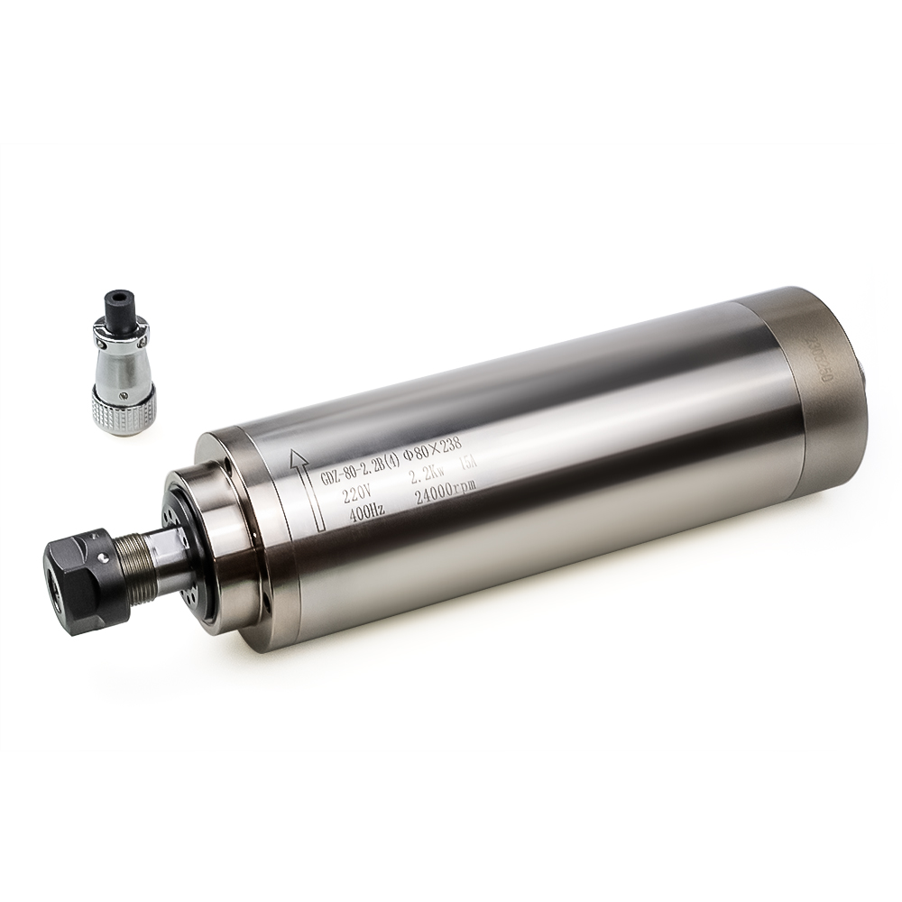 Kit de eixo refrigerado a água - 2.2Kw Water Cooled Spindle Kit Vfd avaliação e preço