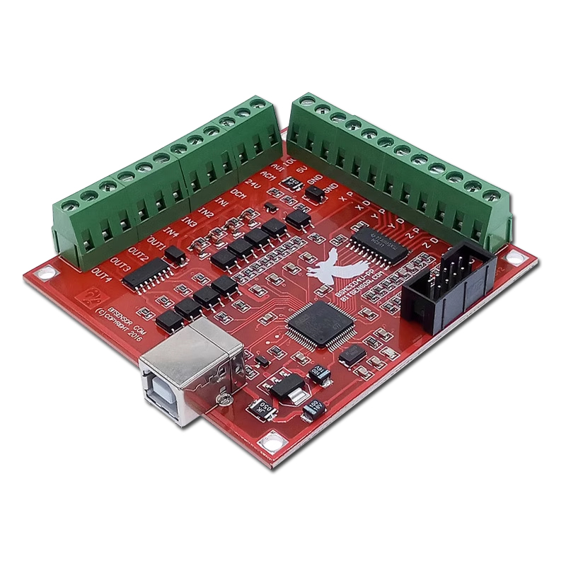 1 Conjunto: 1 Placa de Interfa - Mach3 Usb Cnc Controller 4 Axis 100Khz avaliação e preço