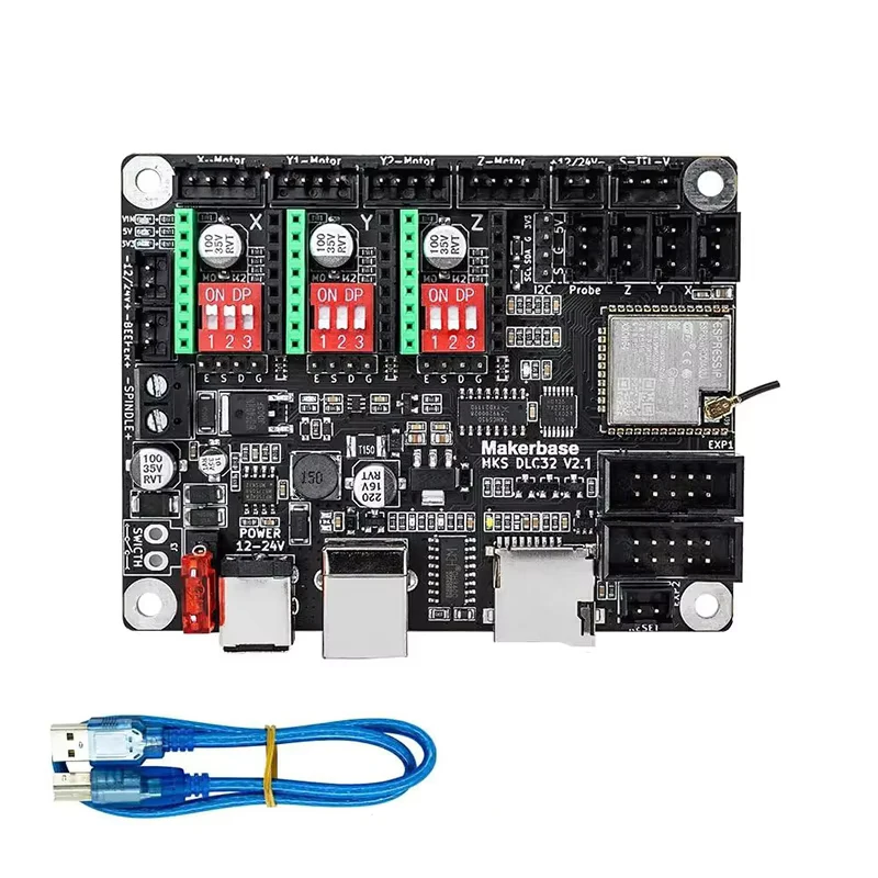 Controlador Wi-Fi Offline MKS  - Grbl 32 Bit Control Board Offline Display avaliação e preço