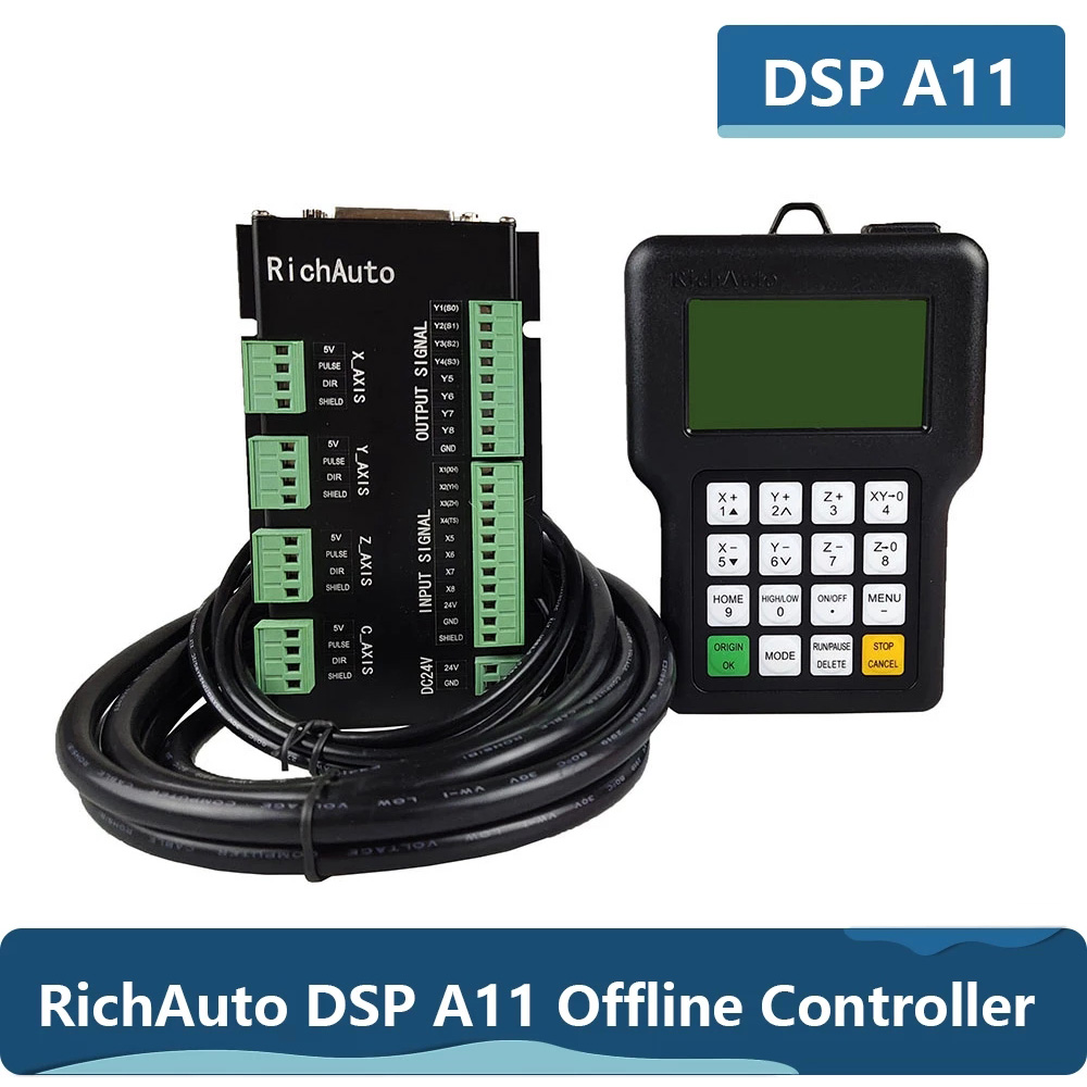 Richauto dsp a11 controlador c - Richauto A11 Dsp Controller 3 Axis avaliação e preço