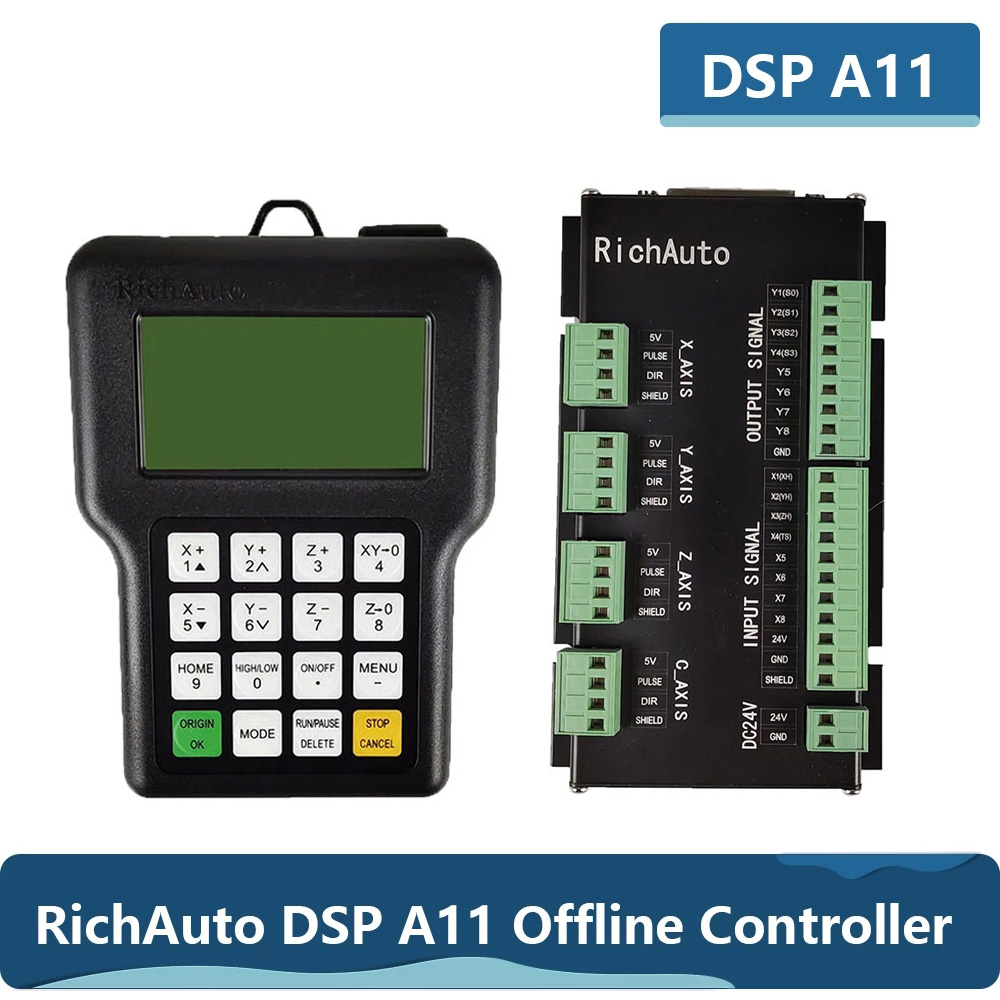 Richauto dsp a11 controlador c - Richauto A11 Dsp Controller 3 Axis avaliação e preço