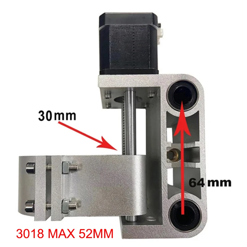 Suporte de Motor Spindle CNC 3 - Cnc 3018 Pro Max Metal avaliação e preço