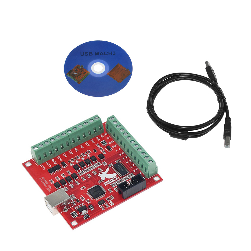 Placa Controladora CNC USB MAC - Mach3 Usb Cnc Controller 4 Axis 100Khz avaliação e preço