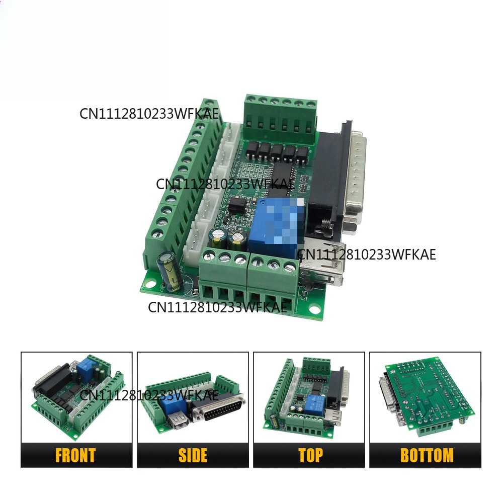 Placa de Interface CNC DB25 MA - 5 Axis Cnc Breakout Board Interface Mach3 avaliação e preço