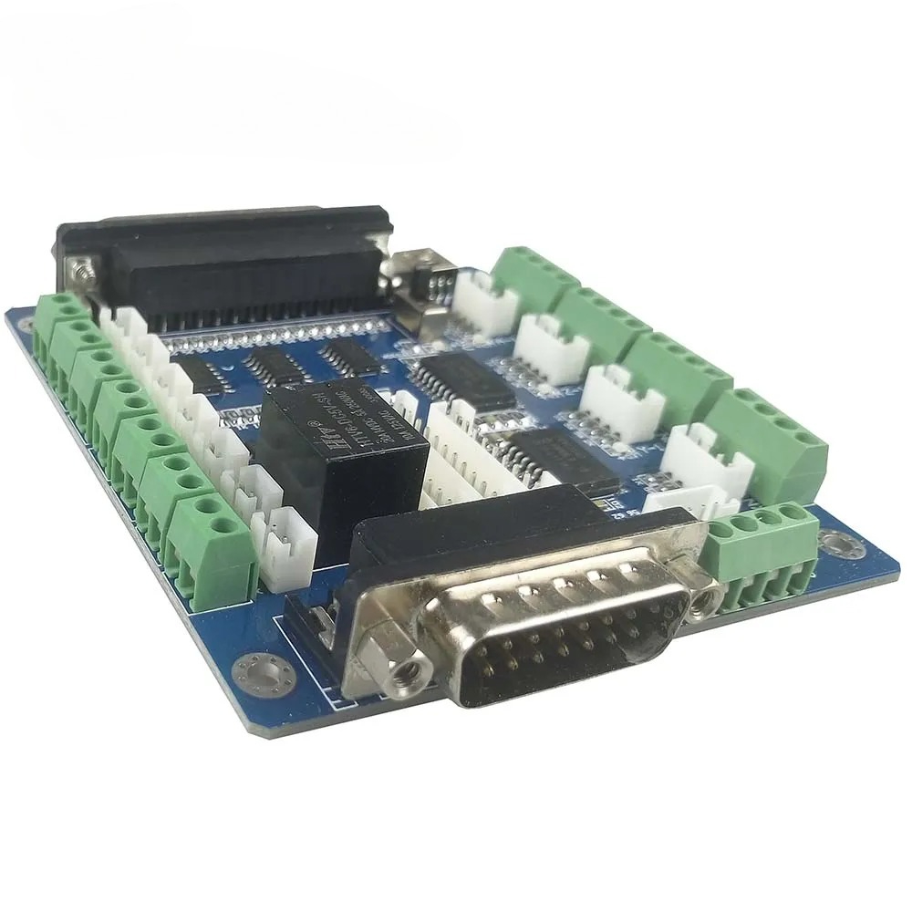 Placa Controladora CNC Mach3 d - 5 Axis Cnc Breakout Board Interface Mach3 avaliação e preço