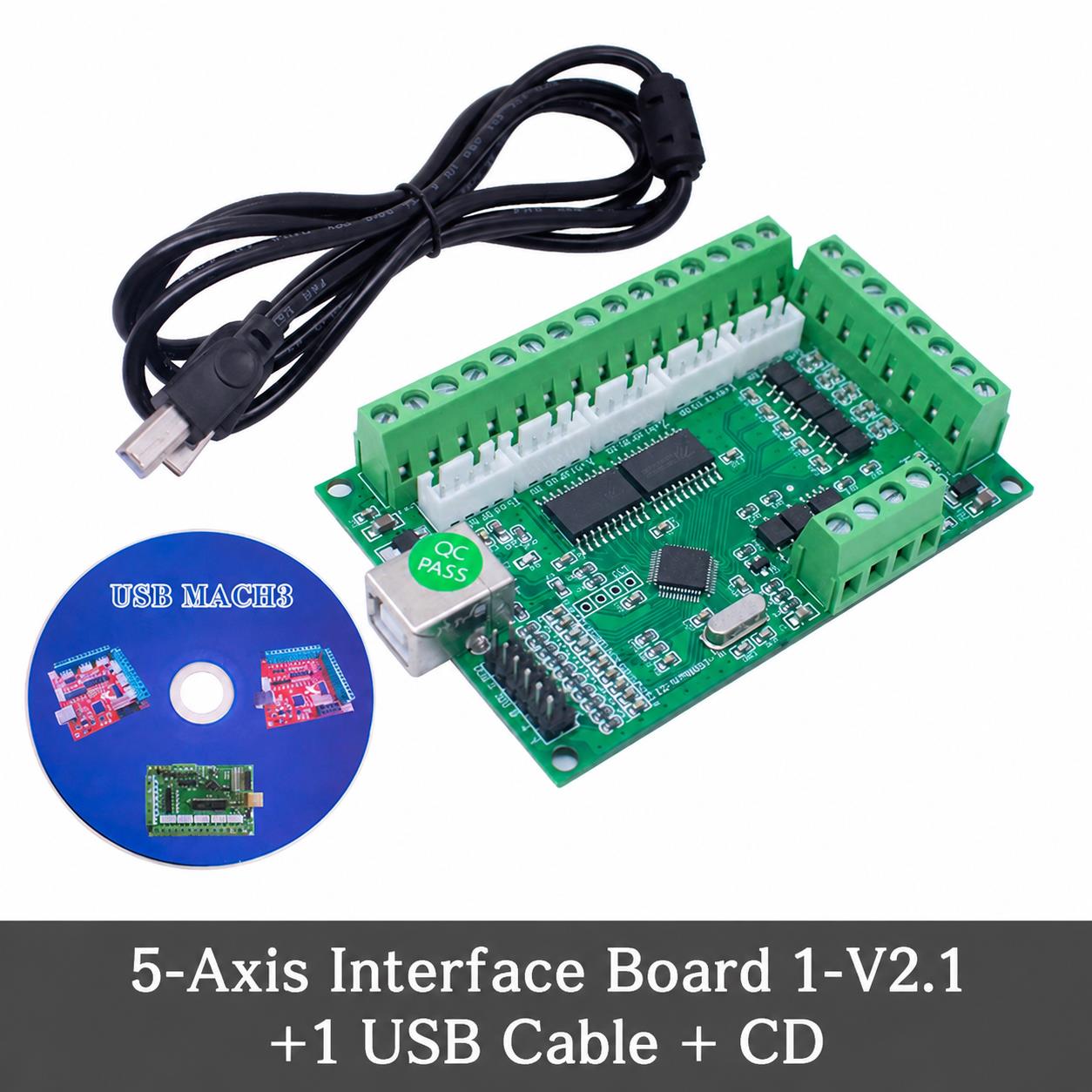 Placa Controladora CNC MACH3 5 - 5 Axis Cnc Breakout Board Interface Mach3 avaliação e preço