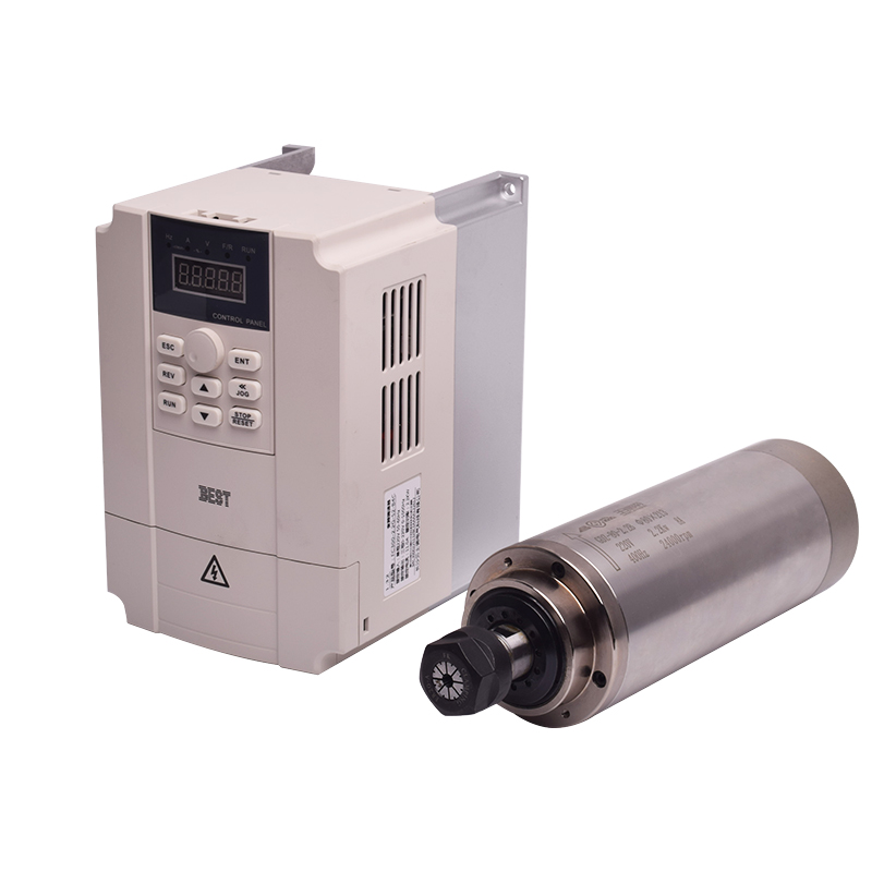 Preço Baixo, Alta Velocidade:  - 2.2Kw Water Cooled Spindle Kit Vfd avaliação e preço