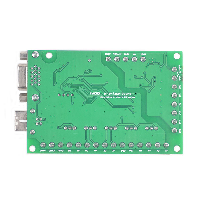 Placa de fuga mach 3, porta us - 5 Axis Cnc Breakout Board Interface Mach3 avaliação e preço