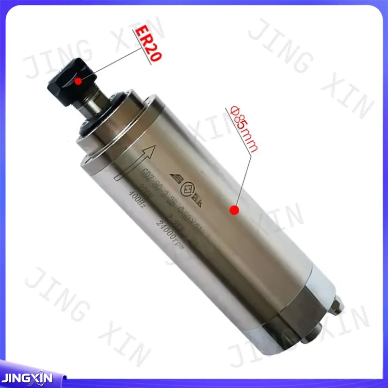 Motor de Eixo CNC Personalizad - Er20 Collet Chuck Spindle Motor 220V avaliação e preço